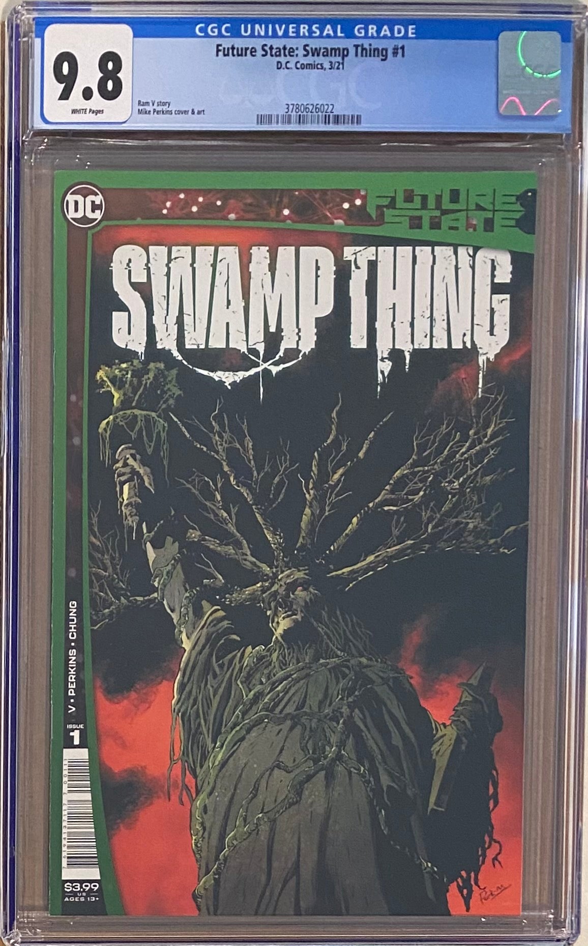 Future State: Swamp Thing #1 CGC 9.8