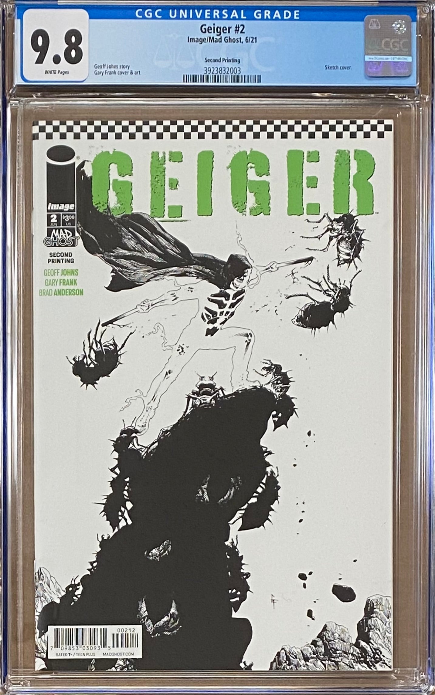 Geiger #2 Second Printing CGC 9.8