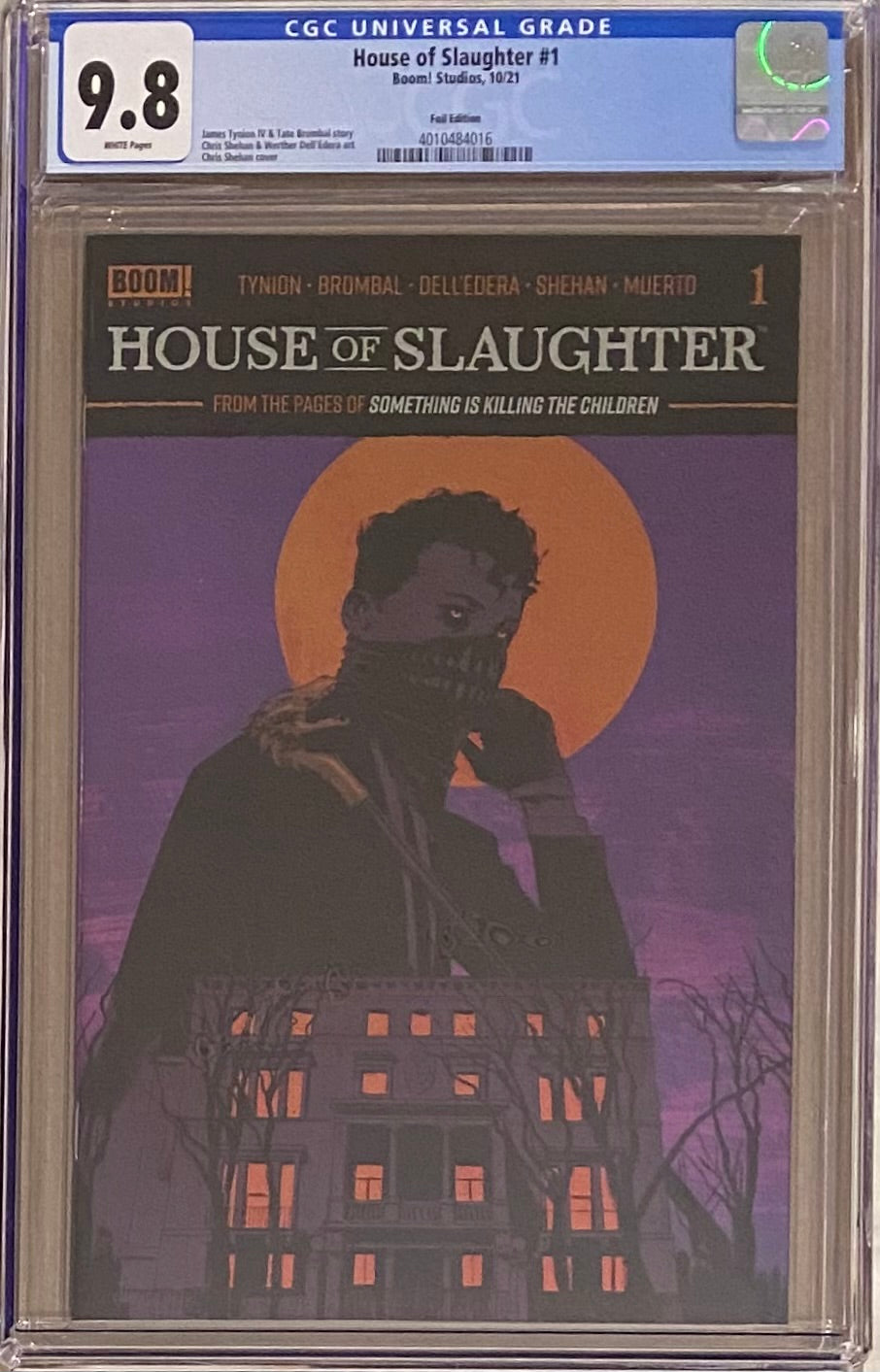 House of Slaughter #1 Foil Variant CGC 9.8