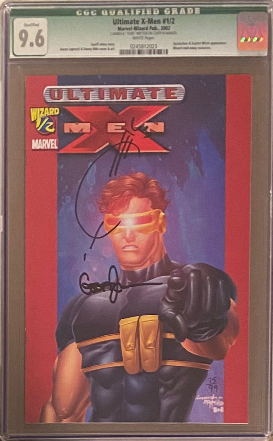 Ultimate X-Men #1/2 CGC 9.6 Qualified