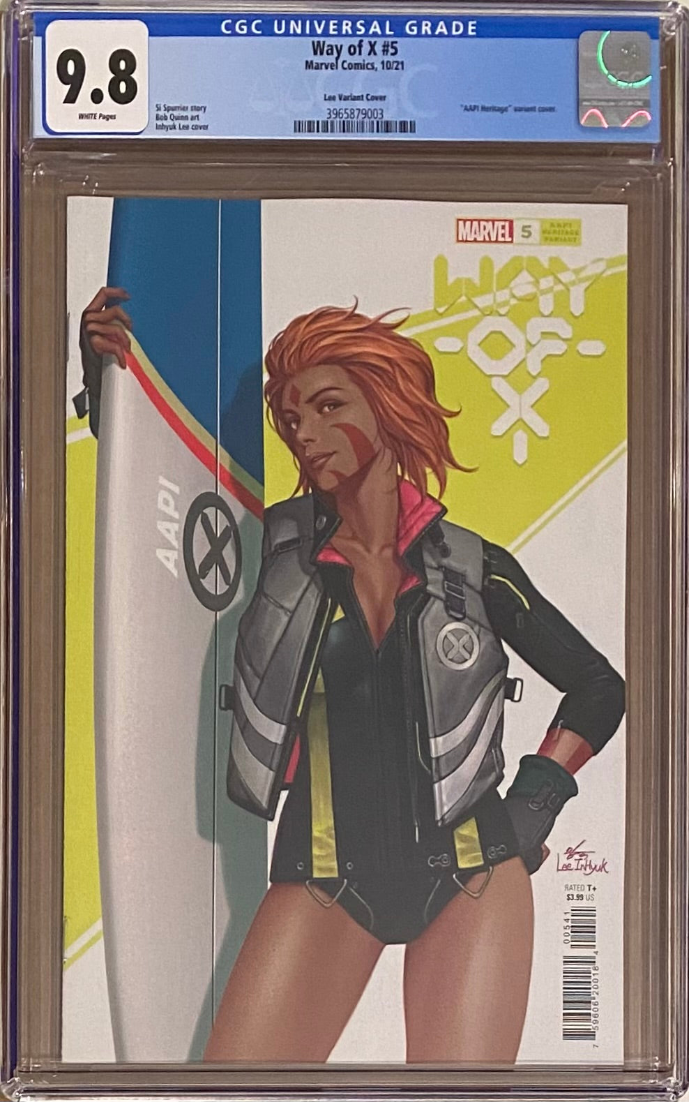 Way of X #5 InHyuk Lee Variant CGC 9.8