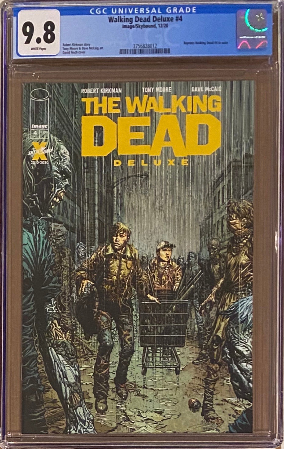 Walking Dead Deluxe #4 CGC 9.8