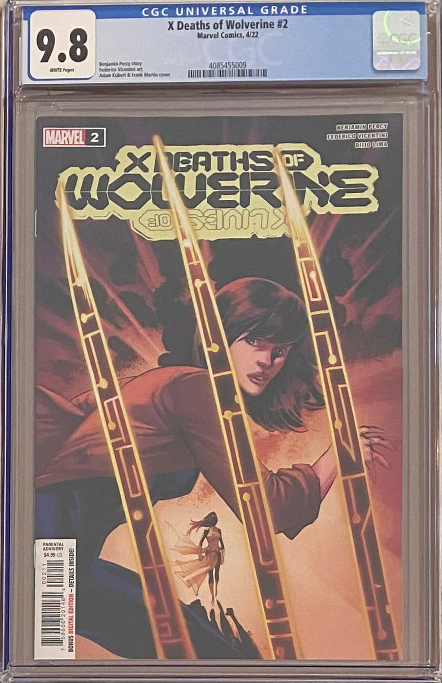 X Deaths of Wolverine #2 CGC 9.8