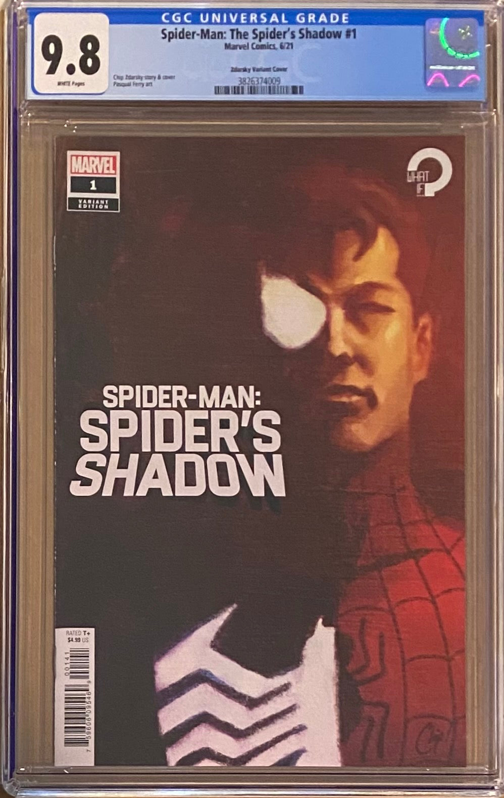 Spider-Man: Spider's Shadow #1 Zdarksy 1:25 Retailer Incentive Variant CGC 9.8