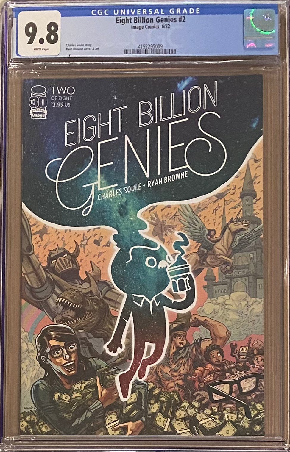 Eight Billion Genies #2 CGC 9.8