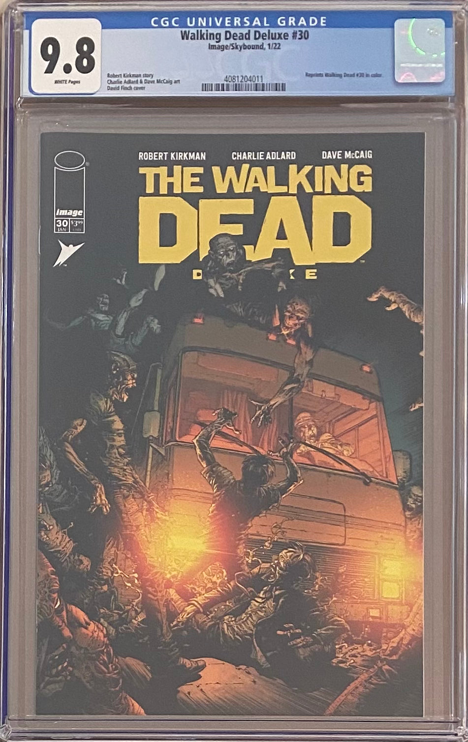 Walking Dead Deluxe #30 CGC 9.8