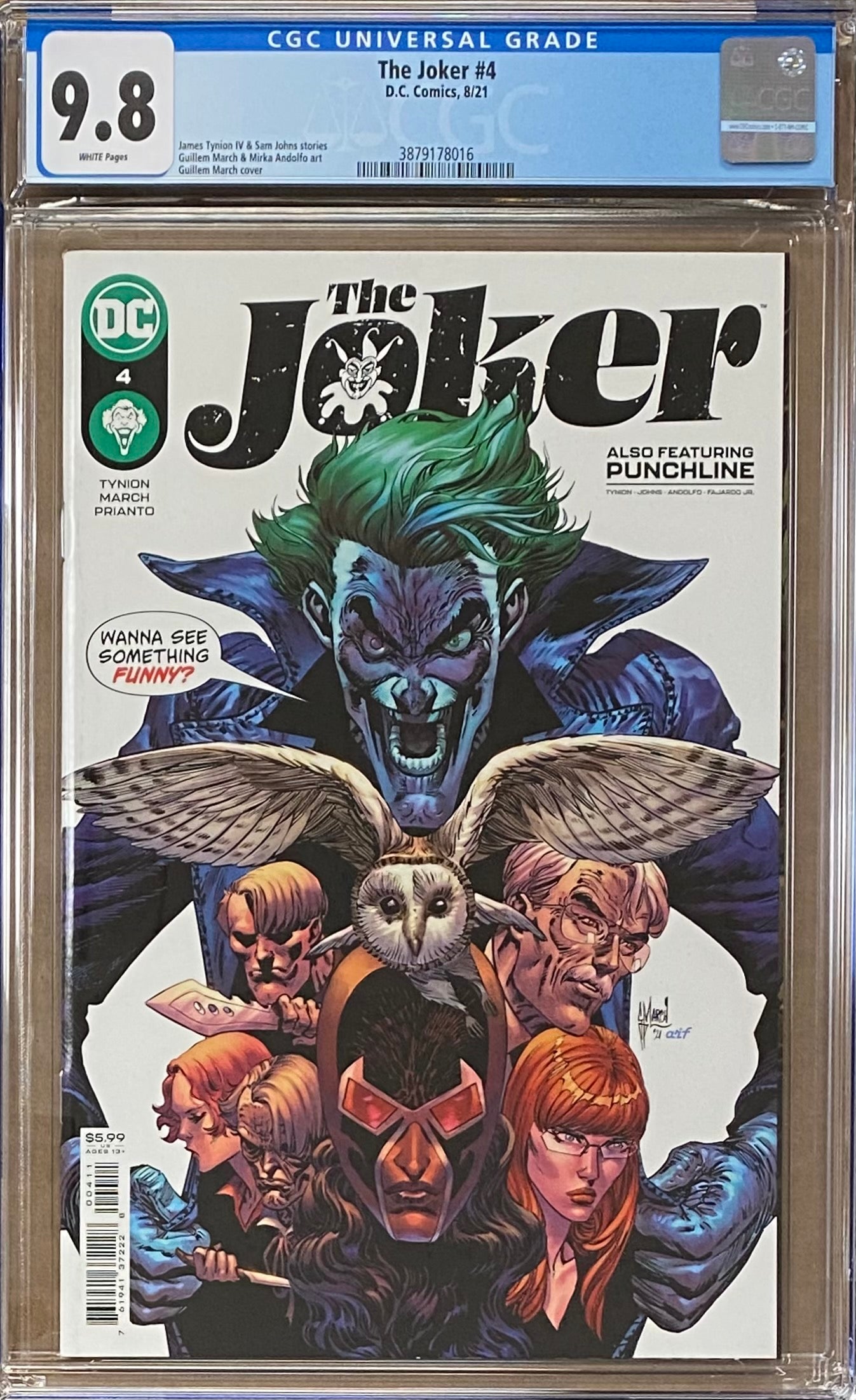 The Joker #4 CGC 9.8