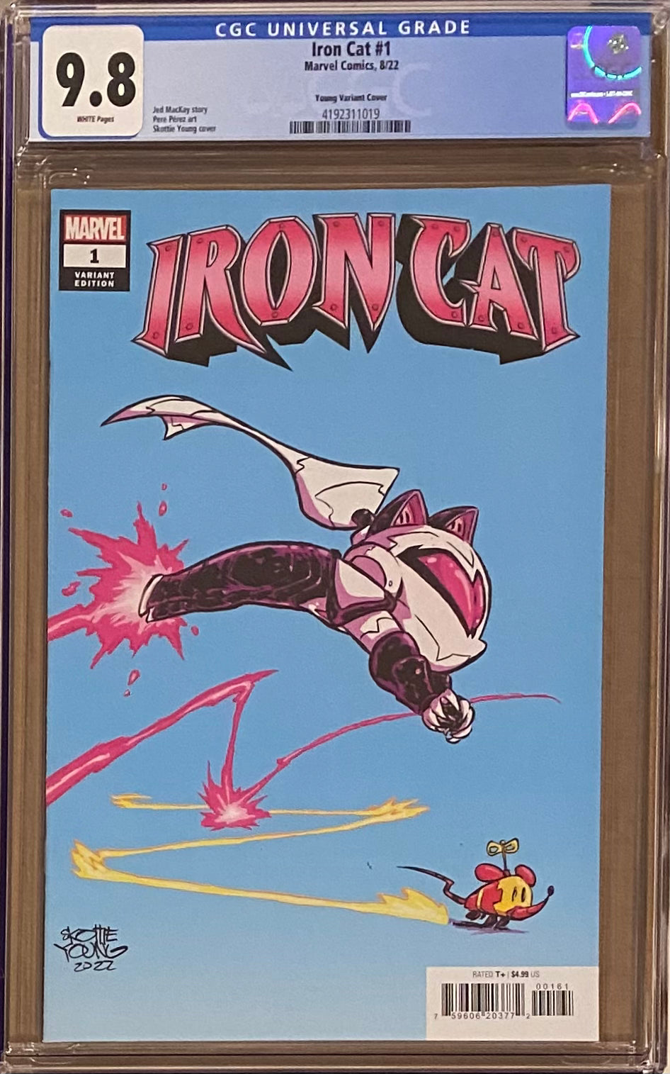 Iron Cat #1 Young Variant CGC 9.8