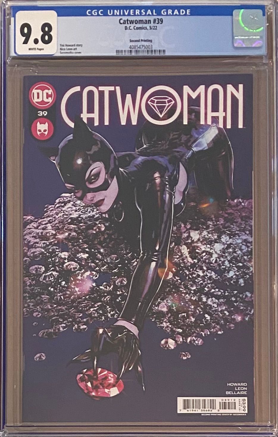 Catwoman #39 Second Printing CGC 9.8