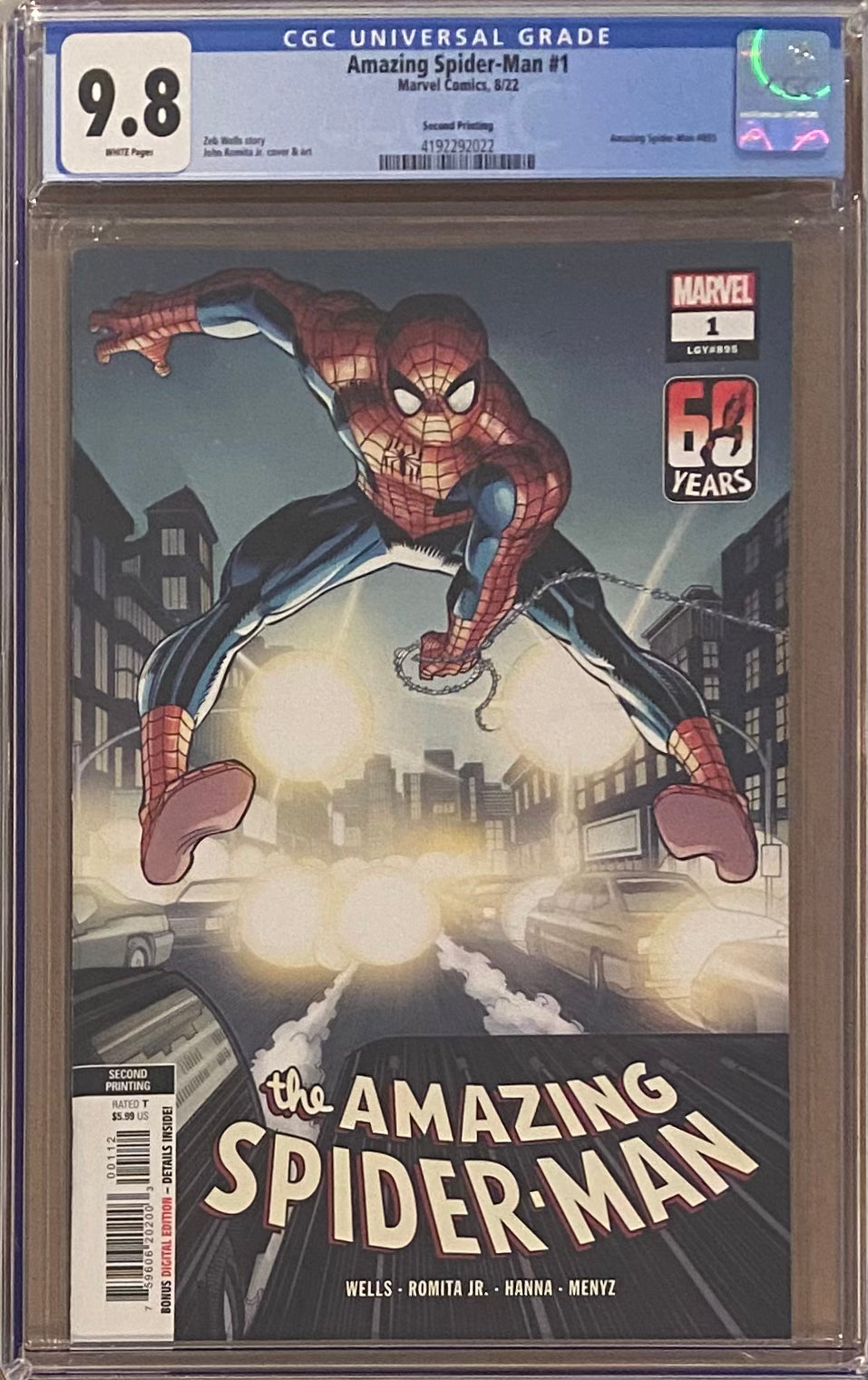 Amazing Spider-Man #1 Second Printing CGC 9.8