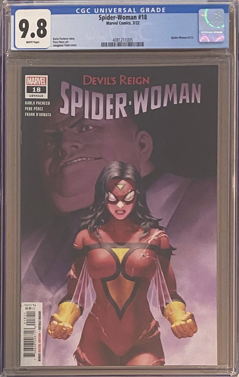 Spider-Woman #18 CGC 9.8