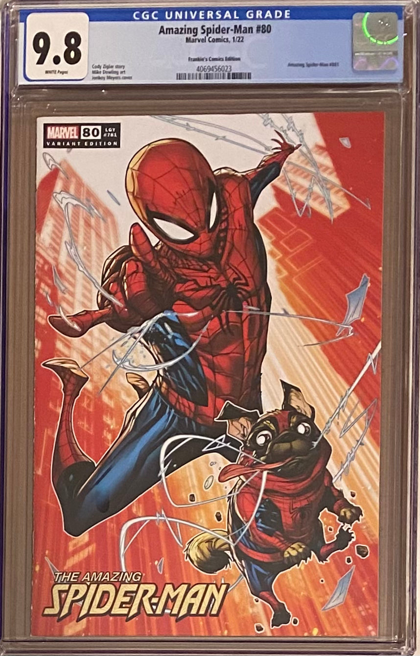 Amazing Spider-Man #80 Meyers "Spider-Pug" Variant CGC 9.8