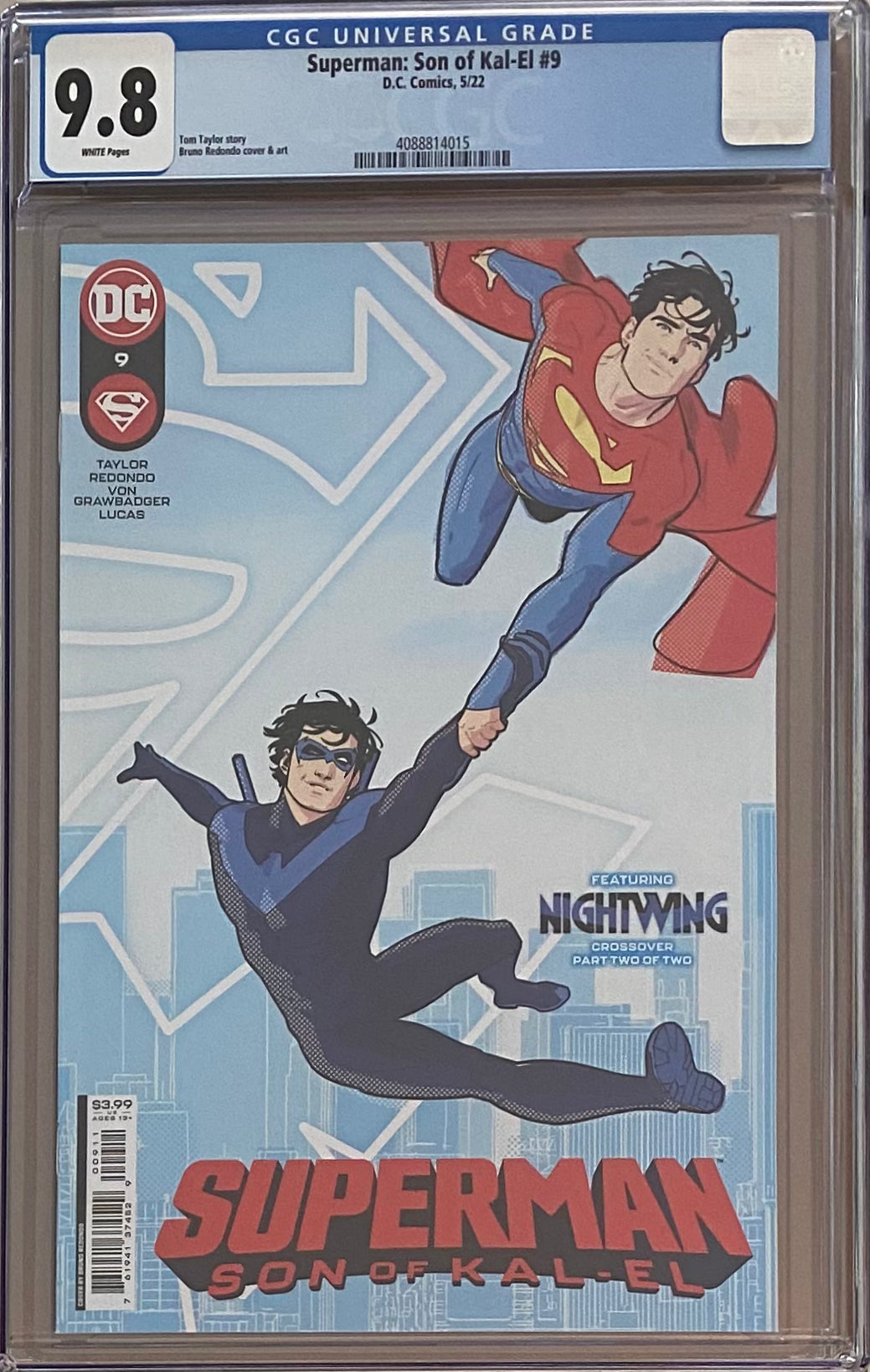 Superman: Son of Kal-El #9 CGC 9.8