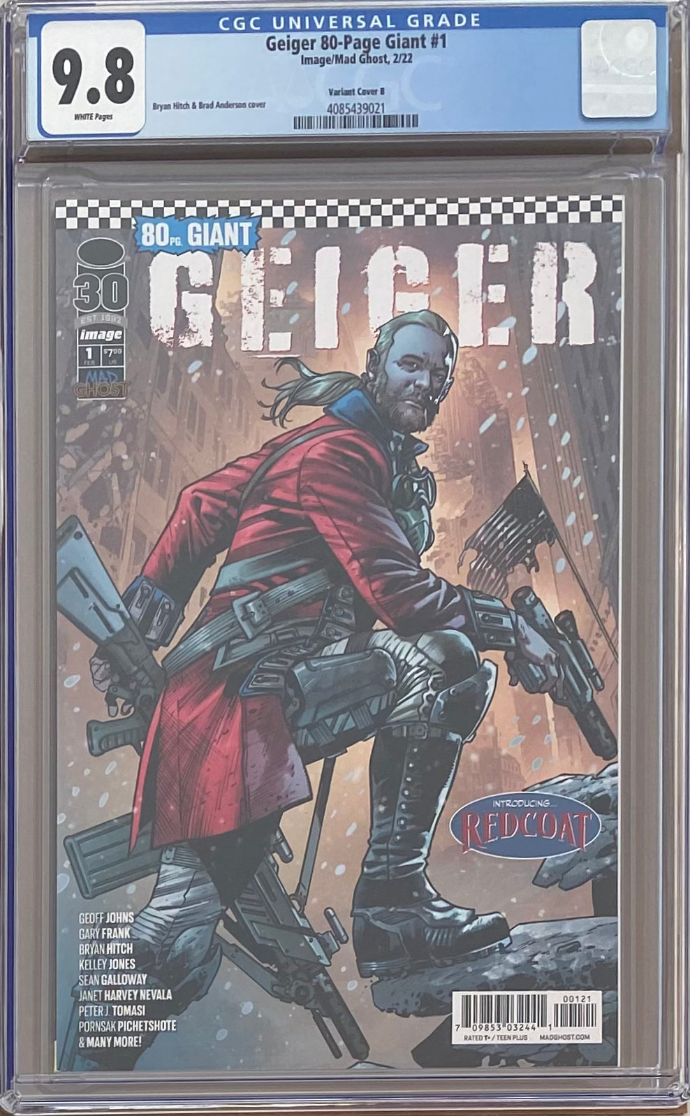 Geiger 80-Page Giant #1 Cover B Hitch CGC 9.8