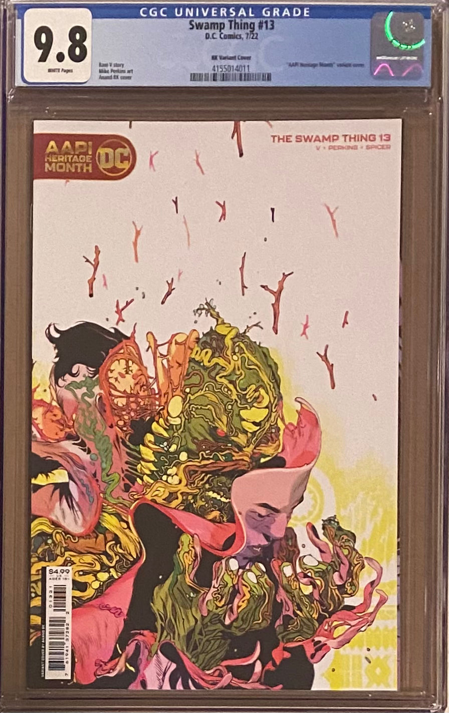 Swamp Thing #13 Anand Variant CGC 9.8