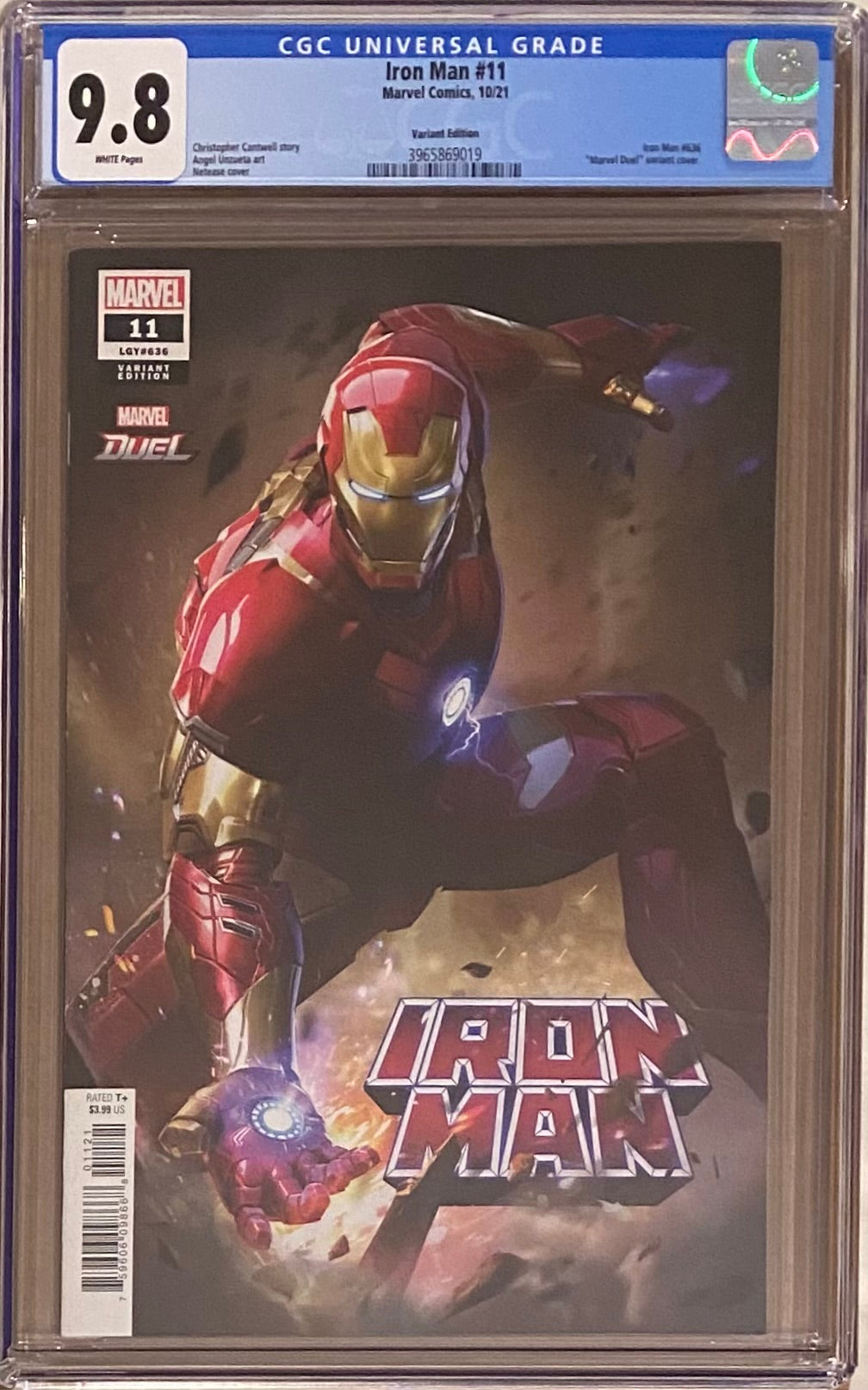 Iron Man #11 Variant CGC 9.8