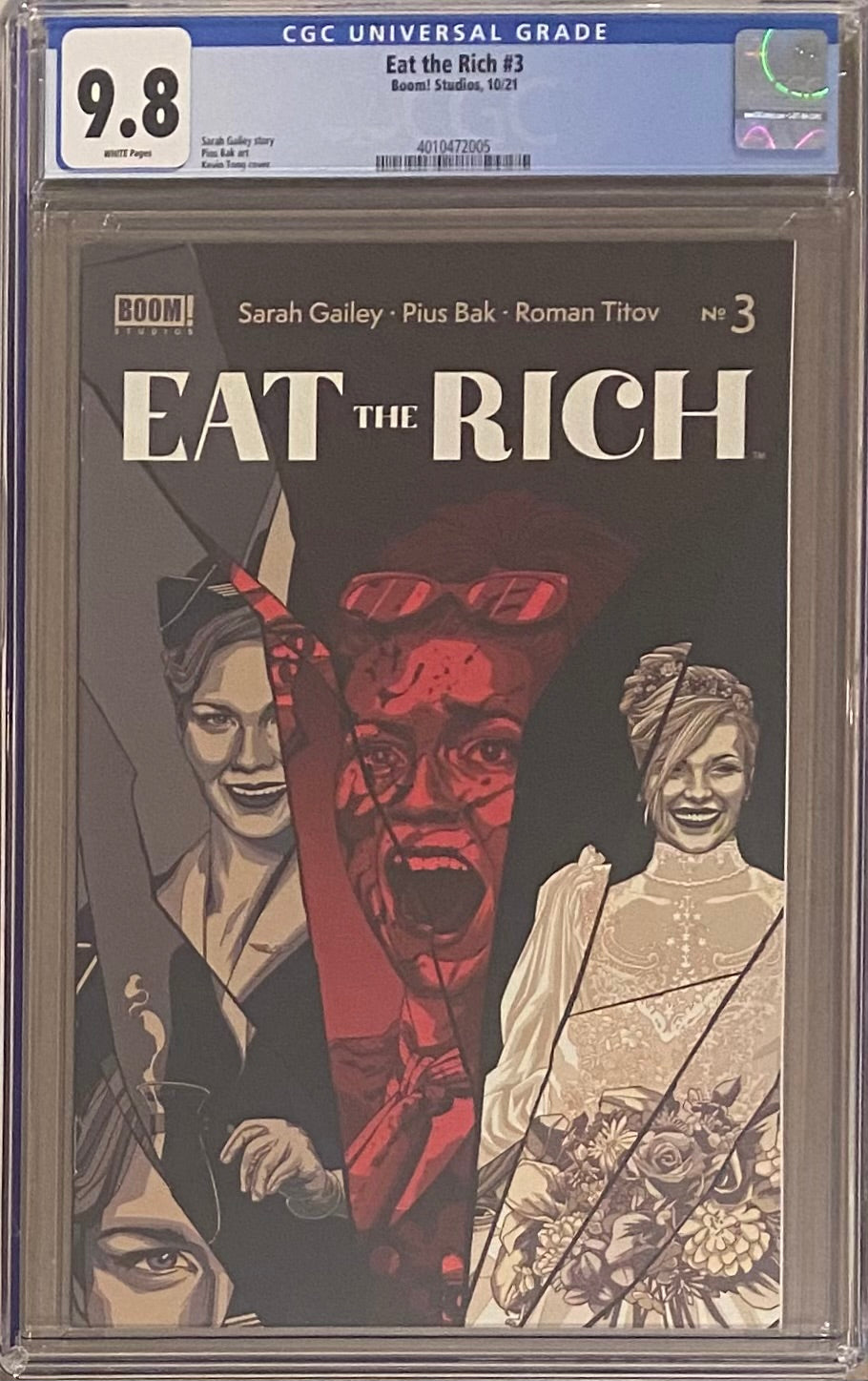 Eat the Rich #3 CGC 9.8