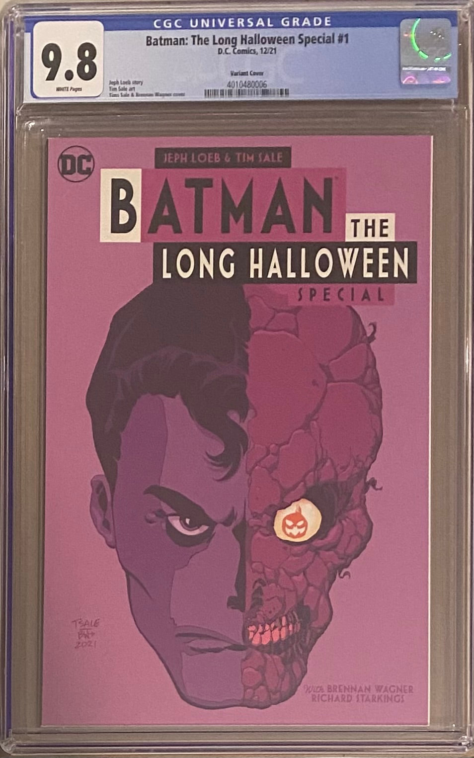 Batman: The Long Halloween Special #1 Variant CGC 9.8