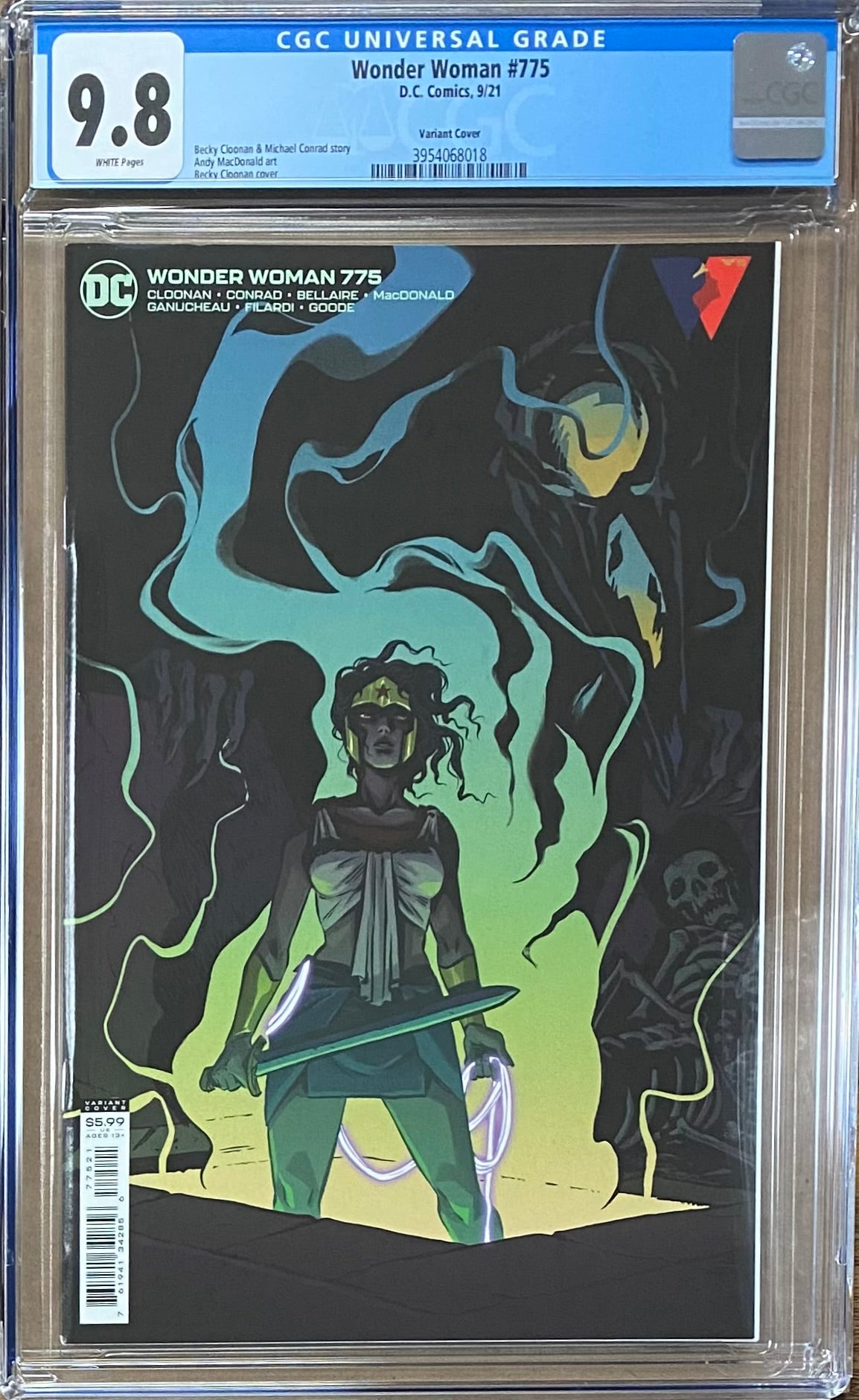 Wonder Woman #775 Variant CGC 9.8