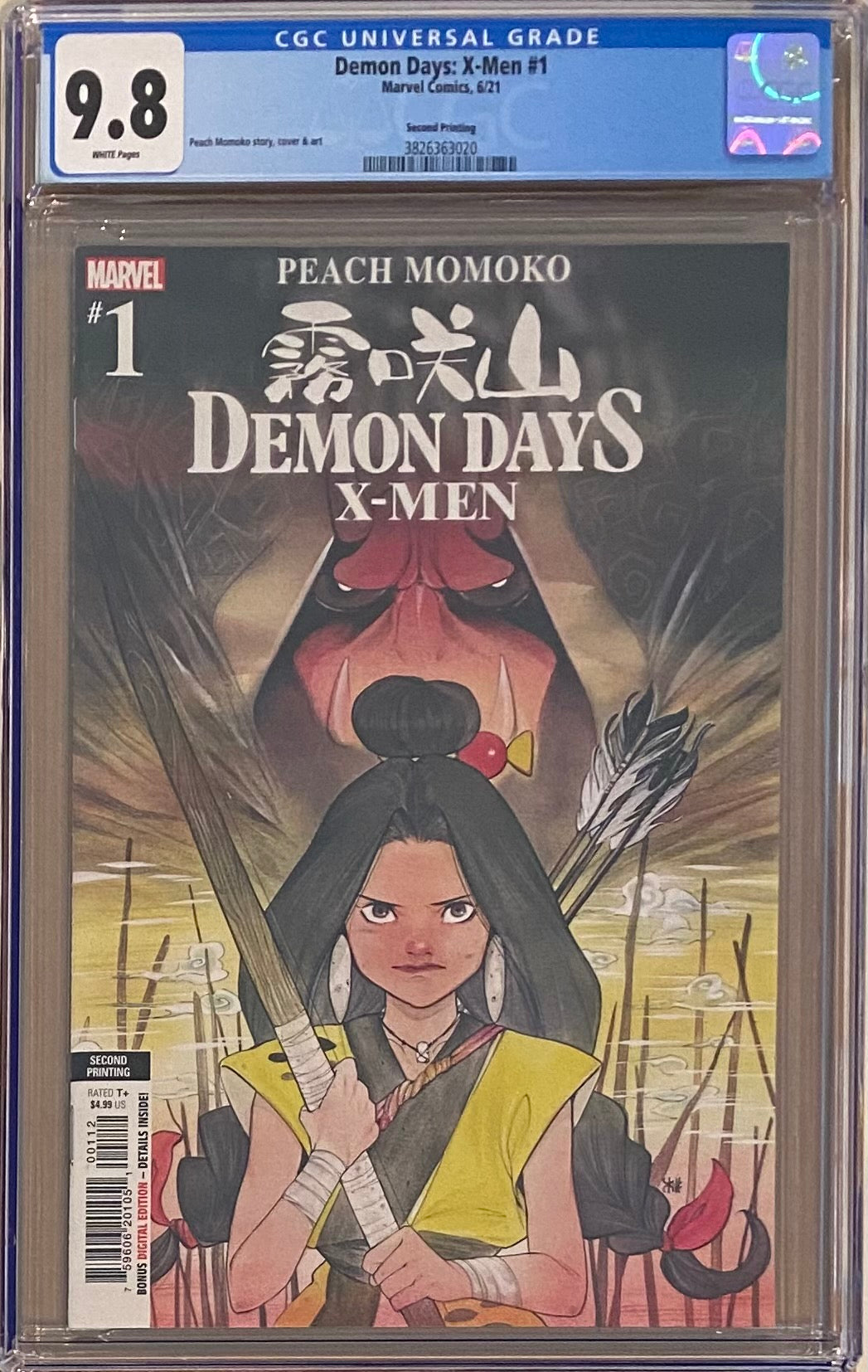 Demon Days: X-Men #1 Second Printing CGC 9.8