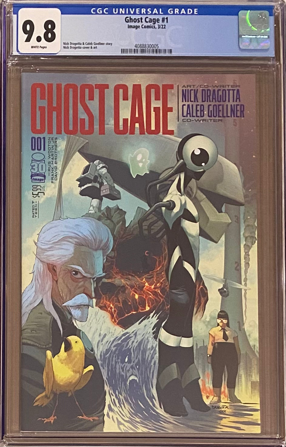 Ghost Cage #1 CGC 9.8