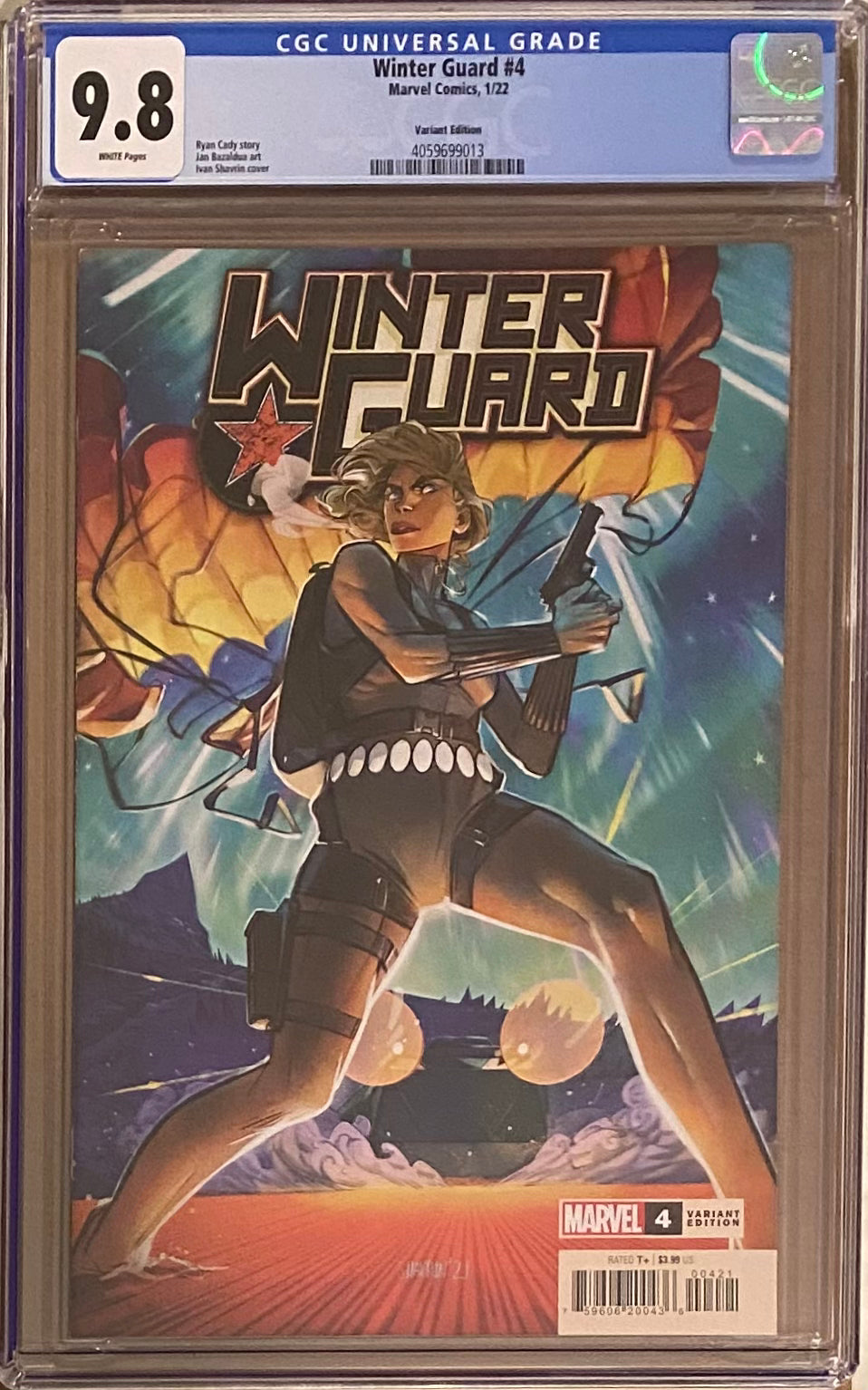 Winter Guard #4 Variant CGC 9.8