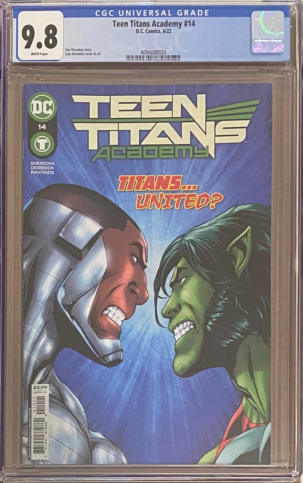 Teen Titans Academy #14 CGC 9.8