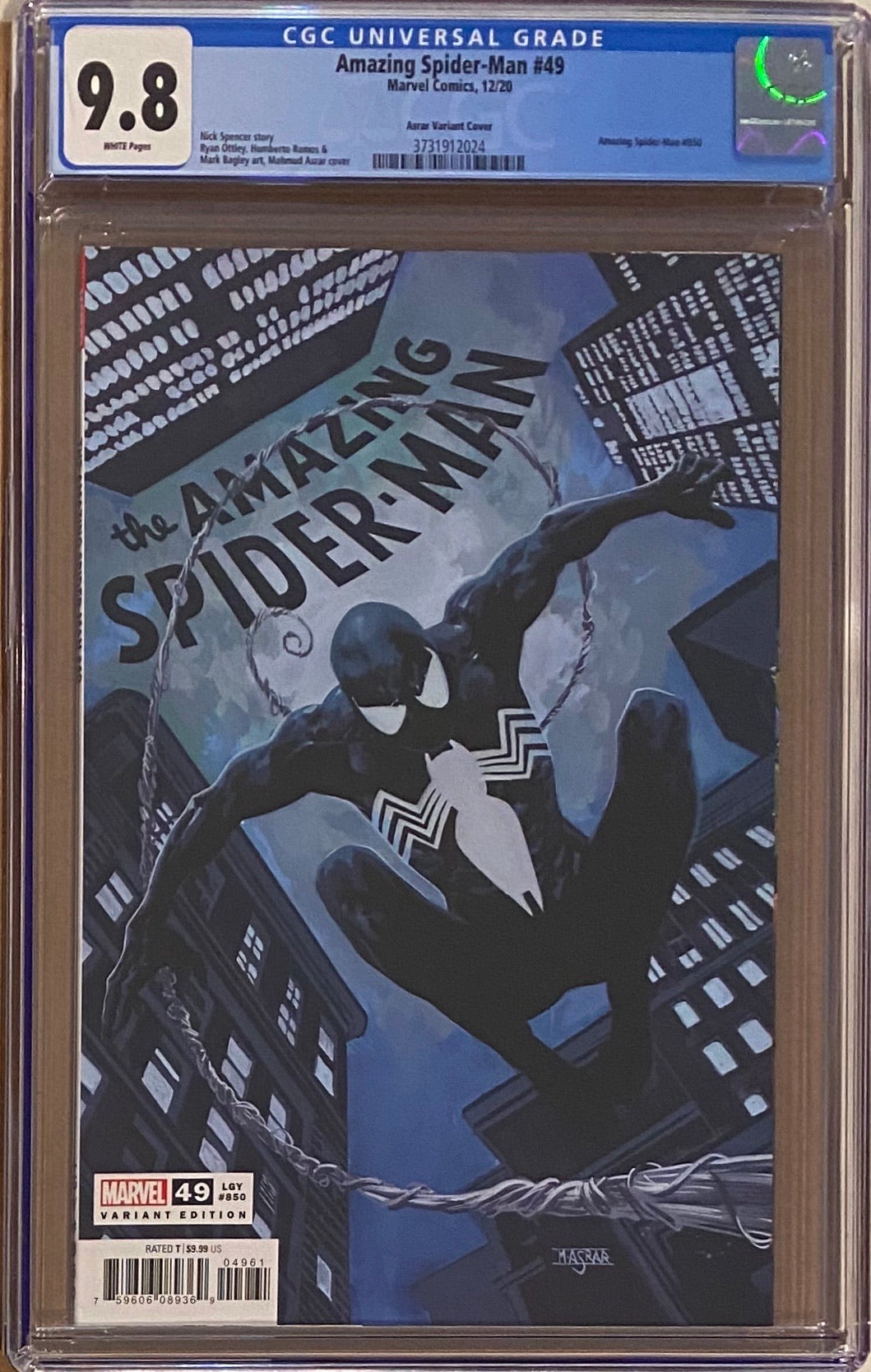 Amazing Spider-Man #850 (#49) Asrar Variant CGC 9.8