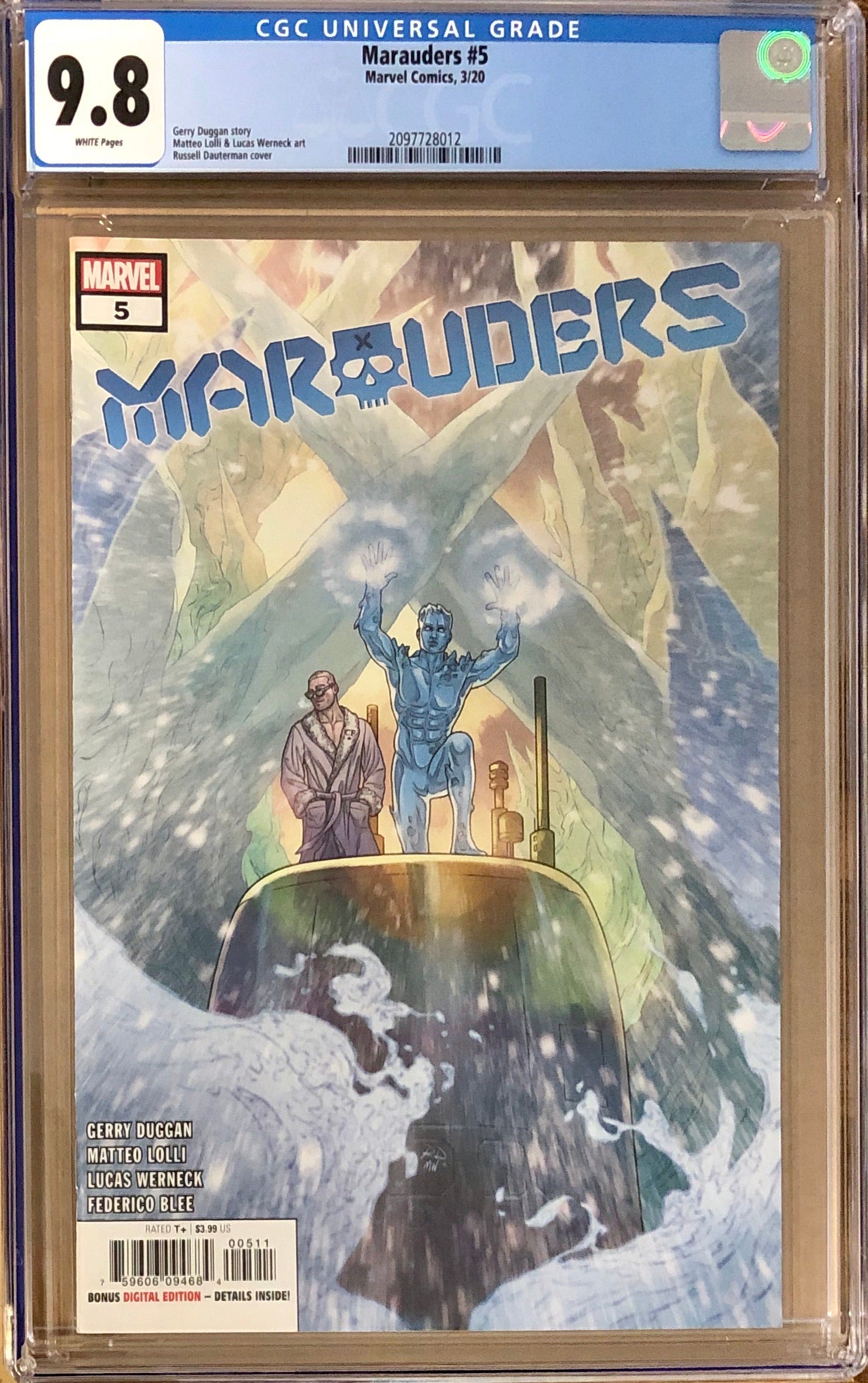 Marauders #5 CGC 9.8 - Dawn of X!