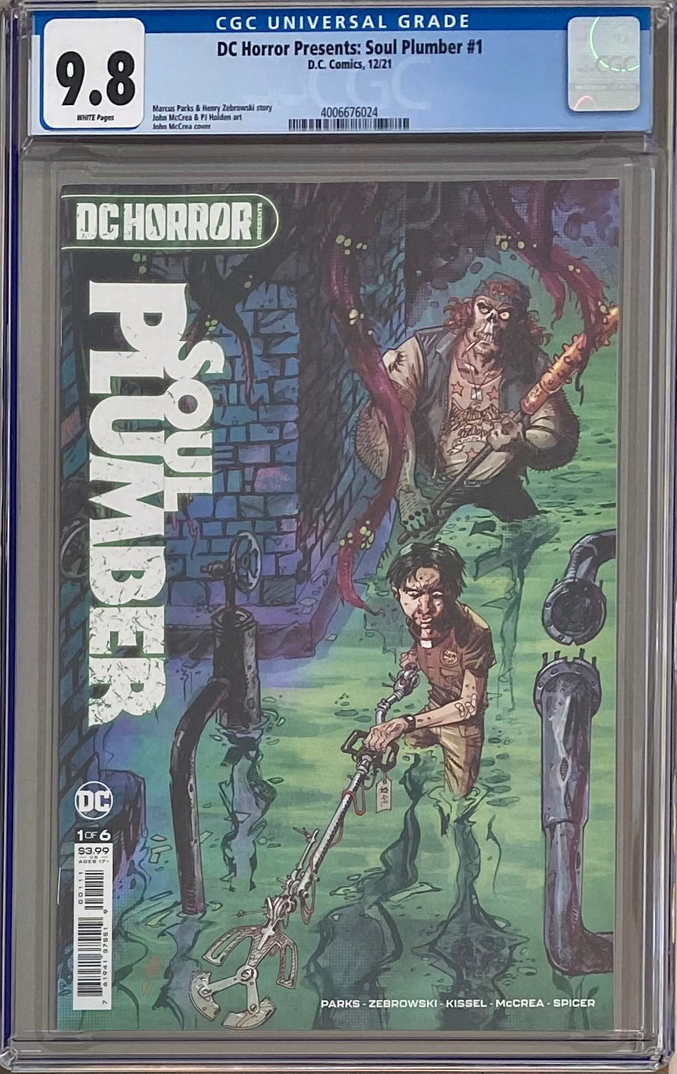 Soul Plumber #1 CGC 9.8