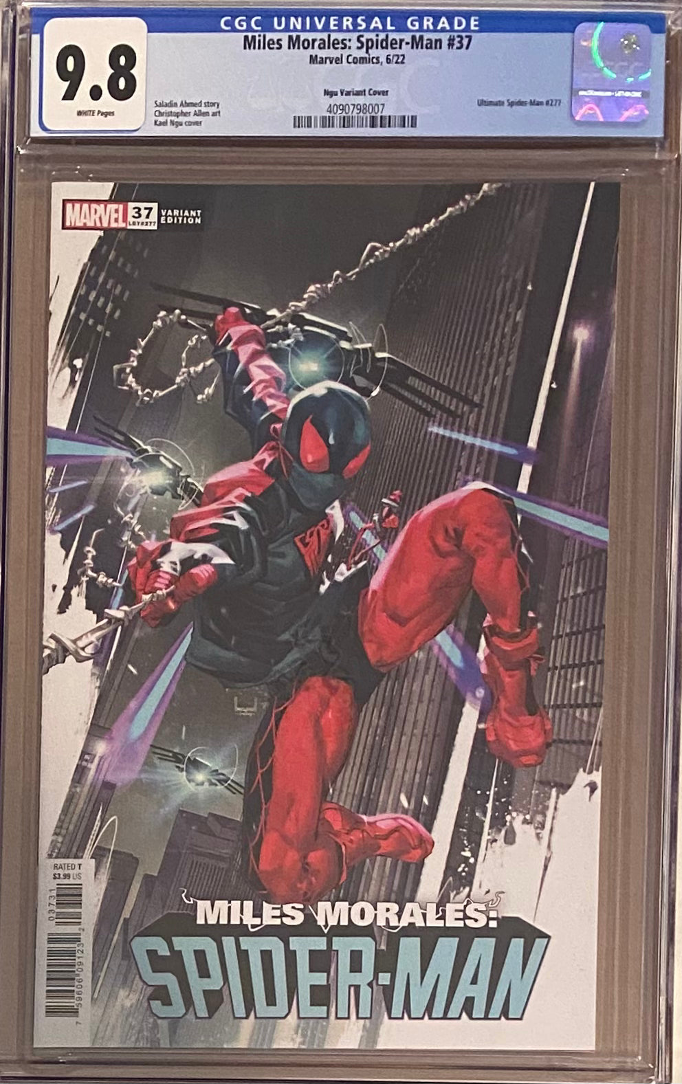 Miles Morales: Spider-Man #37 Ngu Variant CGC 9.8