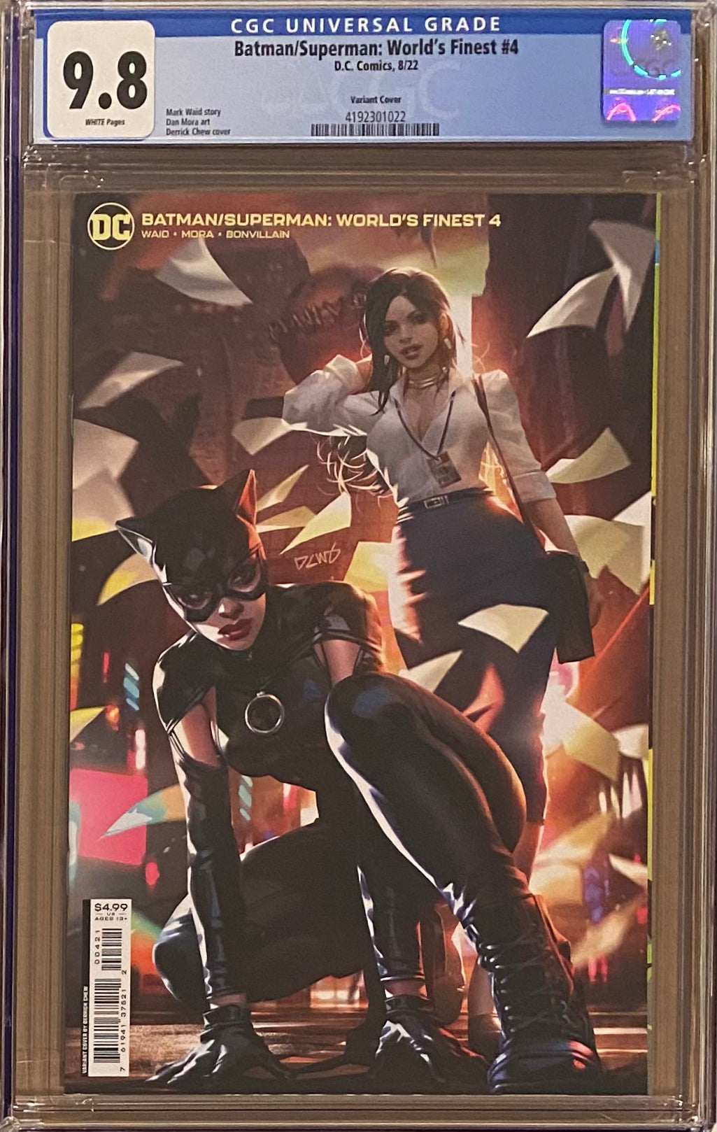 Batman/Superman: World's Finest #4 Chew Variant CGC 9.8