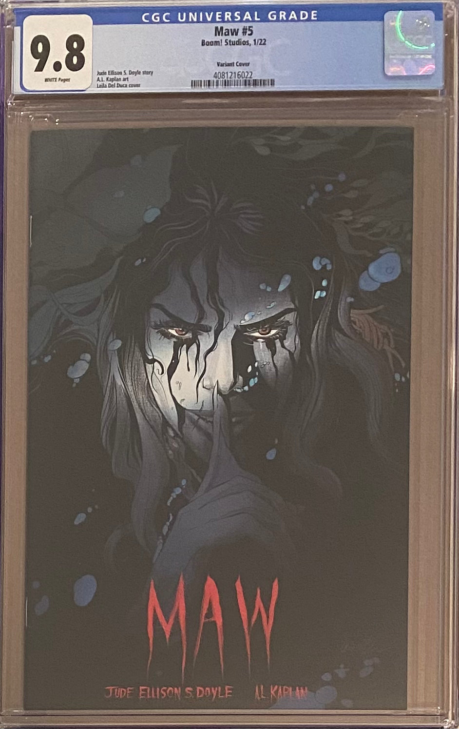 Maw #5 Variant CGC 9.8