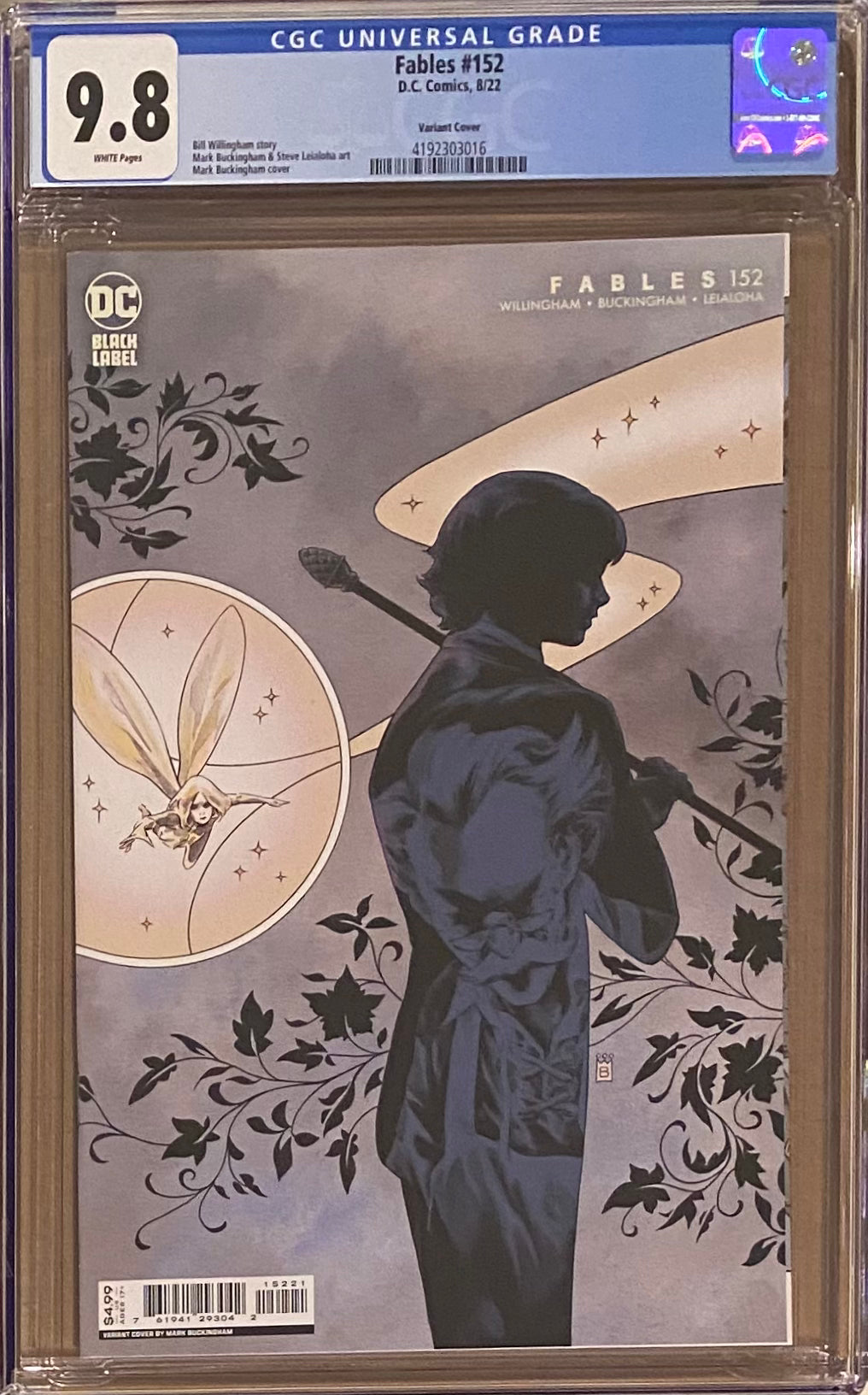 Fables #152 Variant CGC 9.8