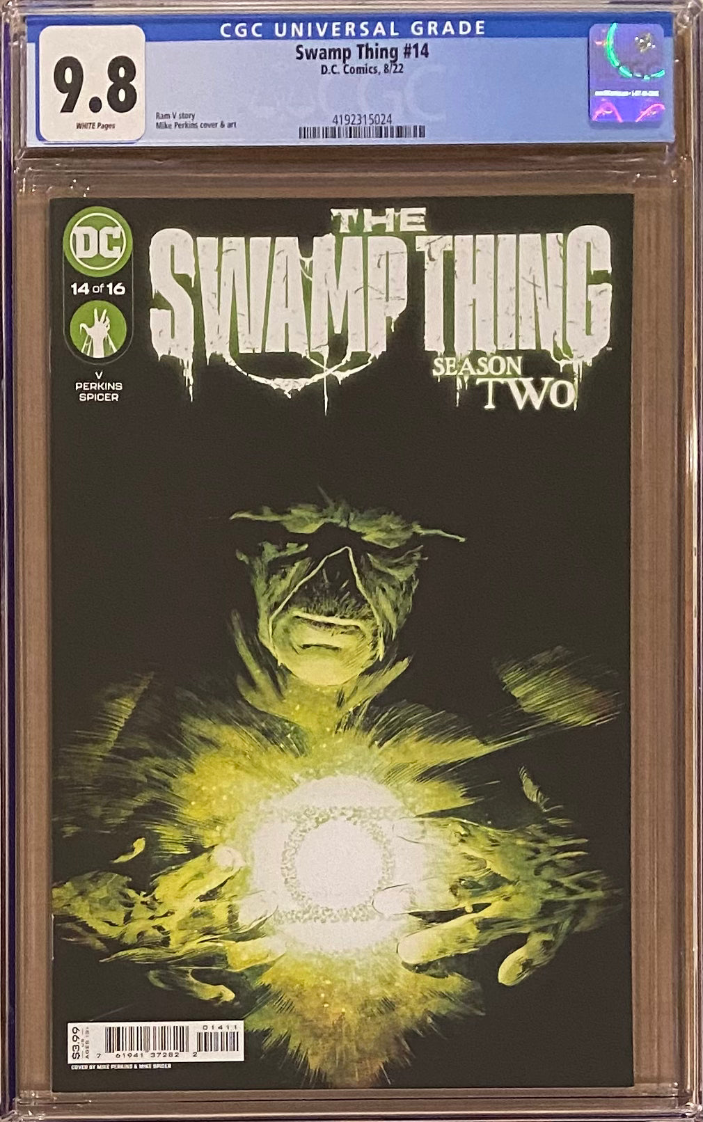 Swamp Thing #14 CGC 9.8