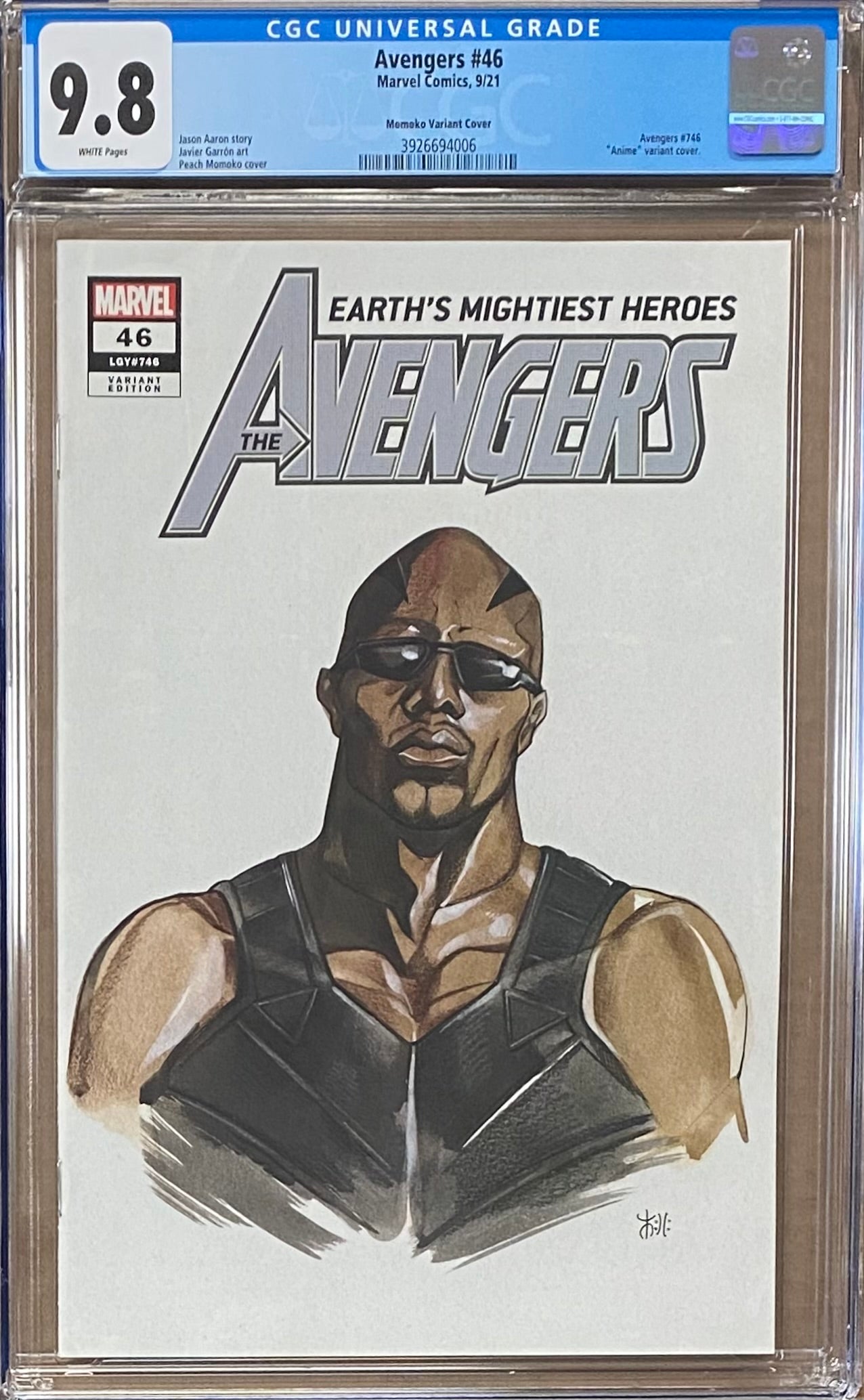 Avengers #46 Momoko Variant CGC 9.8