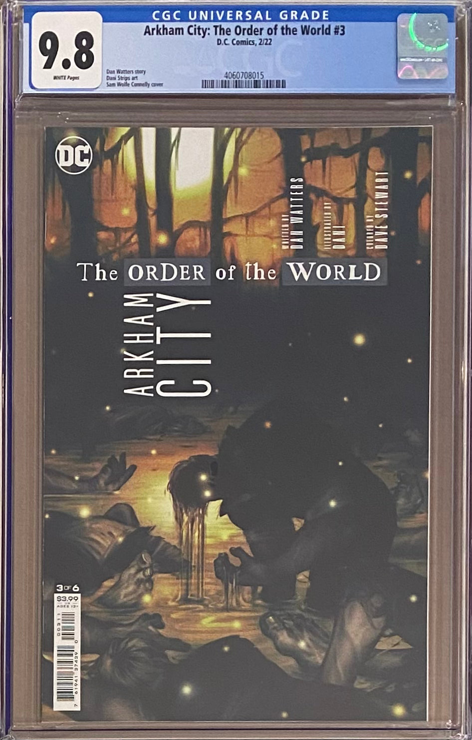 Arkham City: The Order of the World #3 CGC 9.8