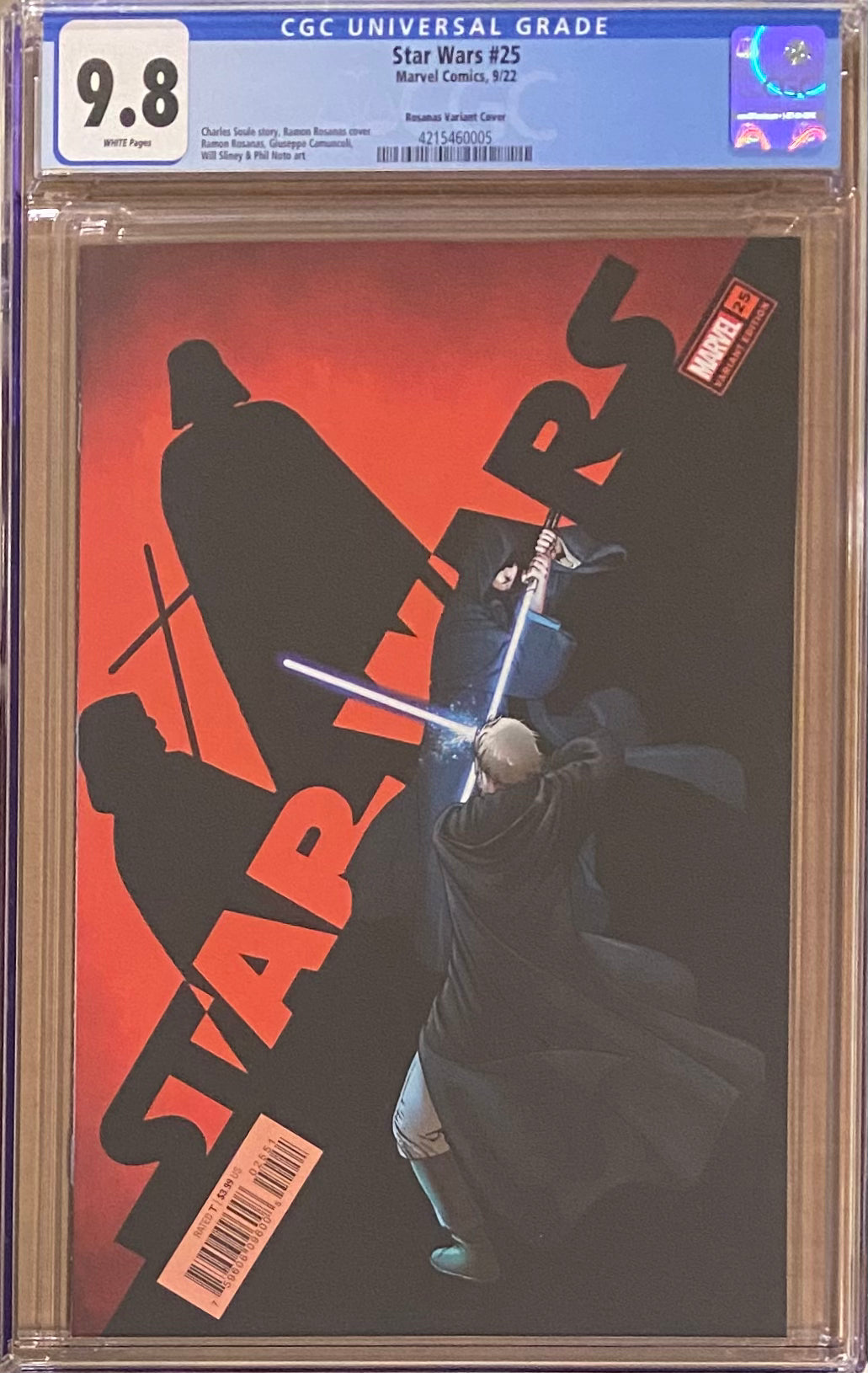 Star Wars #25 Rosanas Variant CGC 9.8