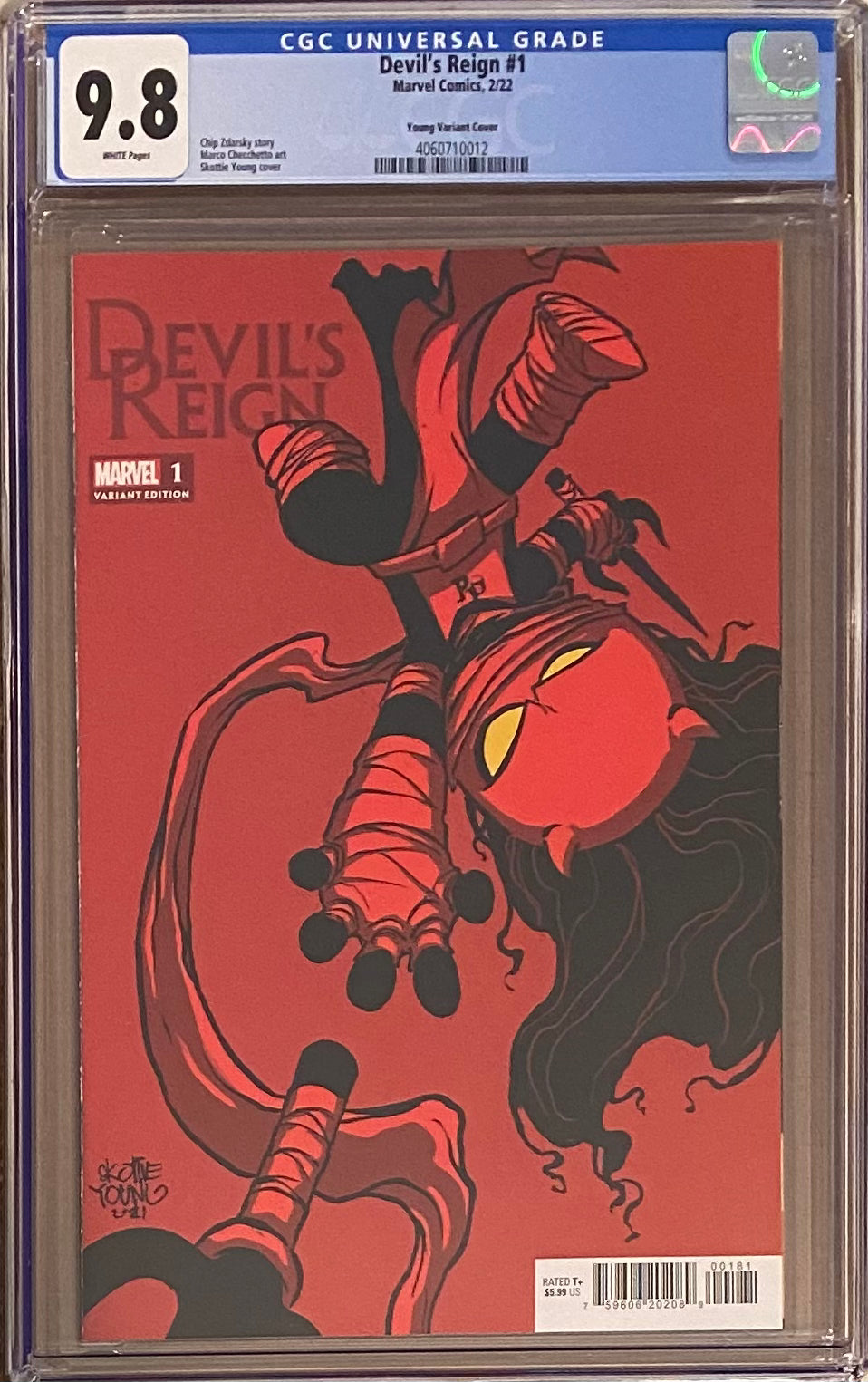 Devil's Reign #1 Young Variant CGC 9.8