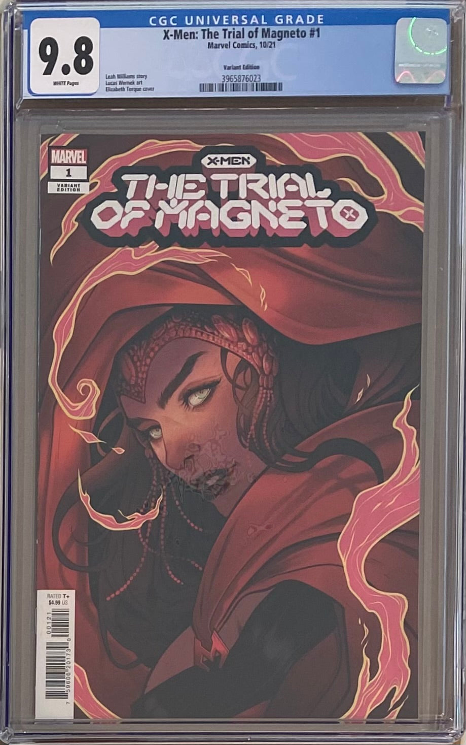 X-Men: Trial of Magneto #1 Torque Variant CGC 9.8