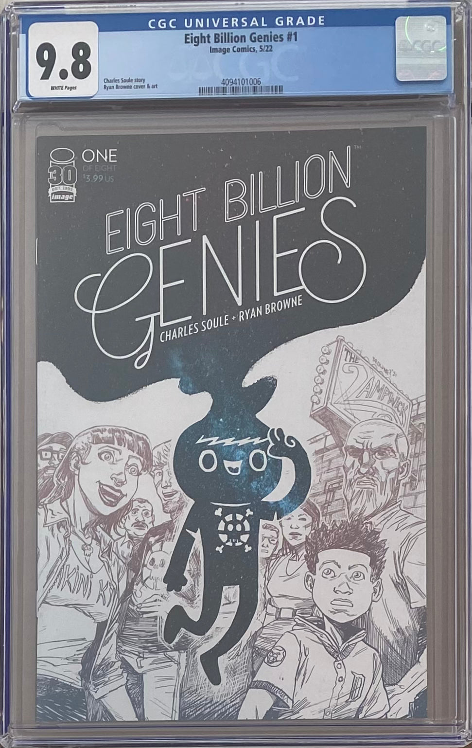 Eight Billion Genies #1 CGC 9.8