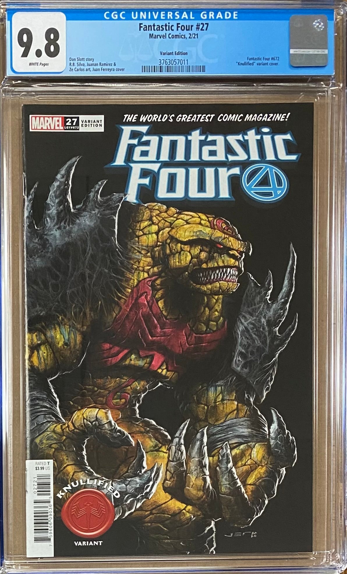 Fantastic Four #27 "Knullified" Variant CGC 9.8
