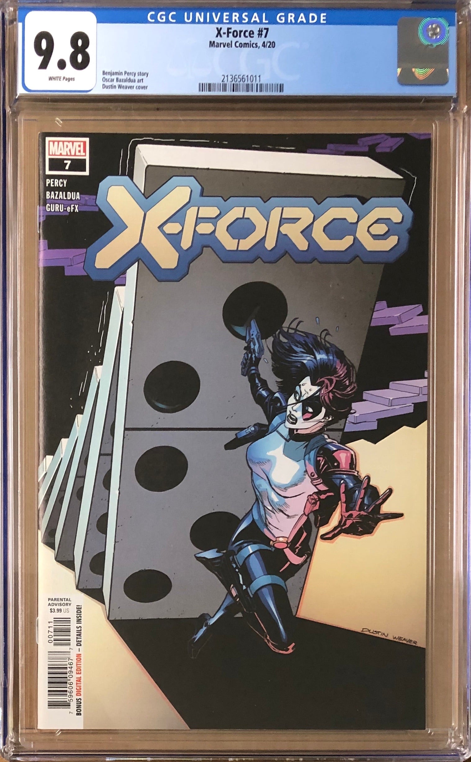 X-Force #7 CGC 9.8 - Dawn of X!