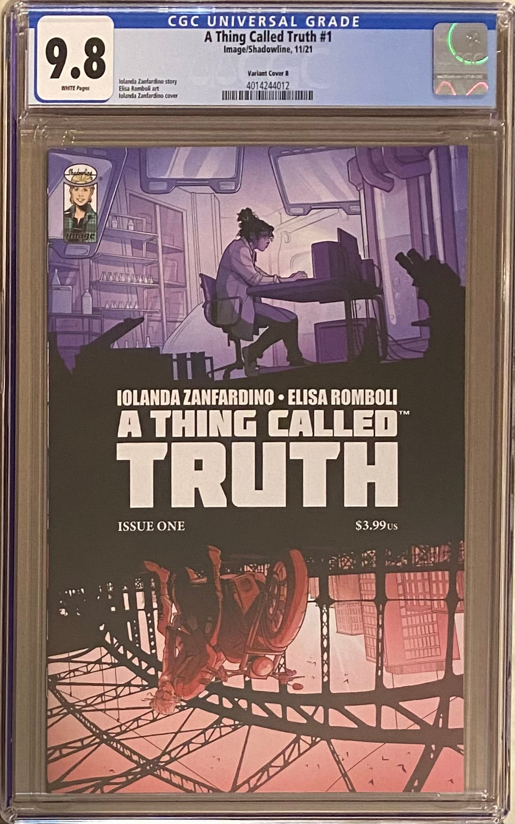 A Thing Called Truth #1 Variant CGC 9.8