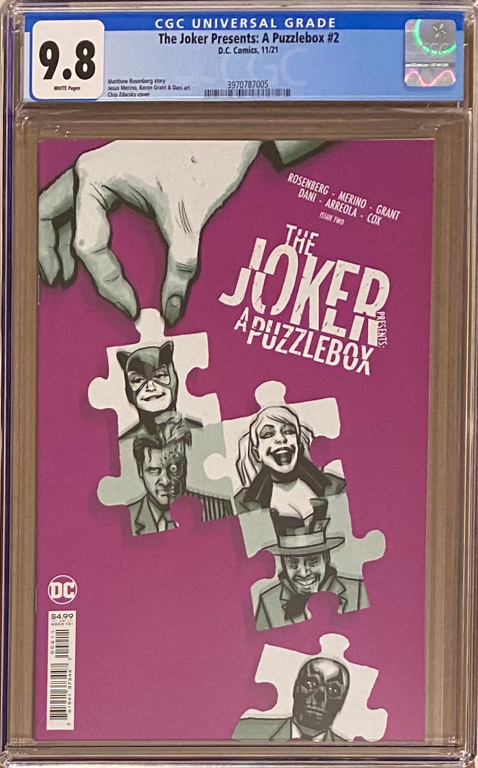 The Joker Presents: A Puzzlebox #2 CGC 9.8