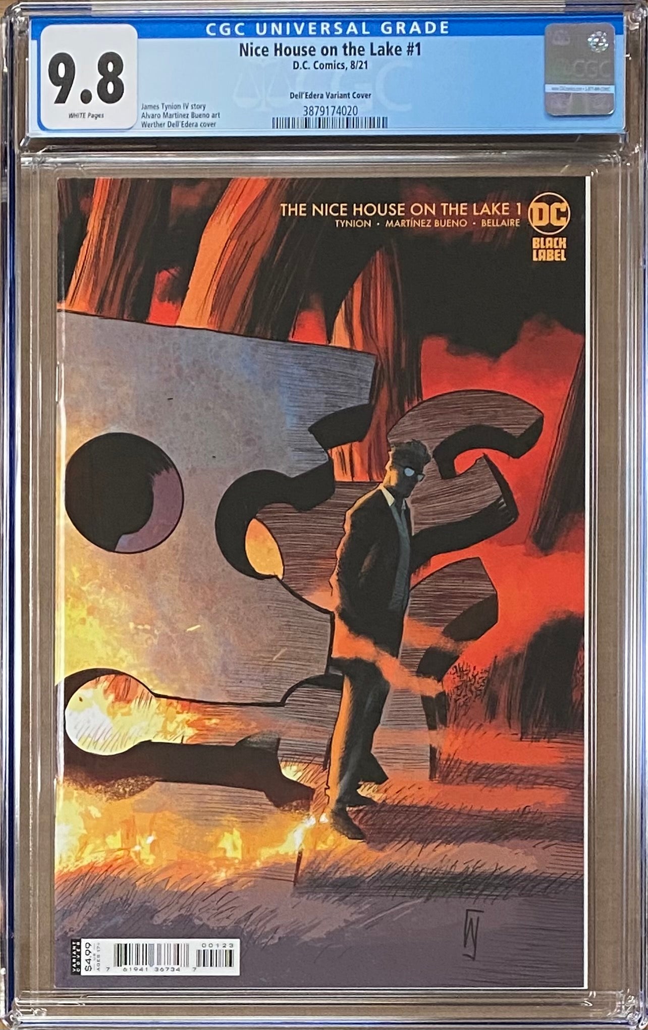 Nice House on the Lake #1 CGC sold 9.8