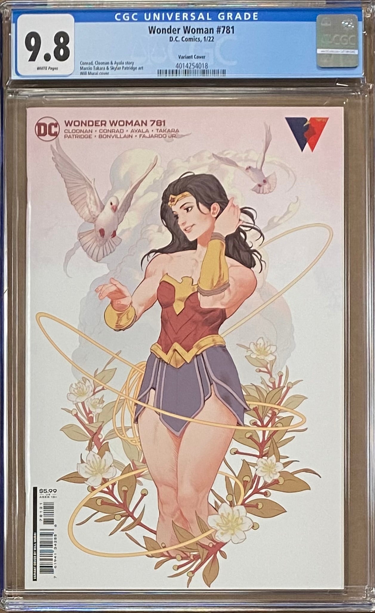 Wonder Woman #781 Variant CGC 9.8