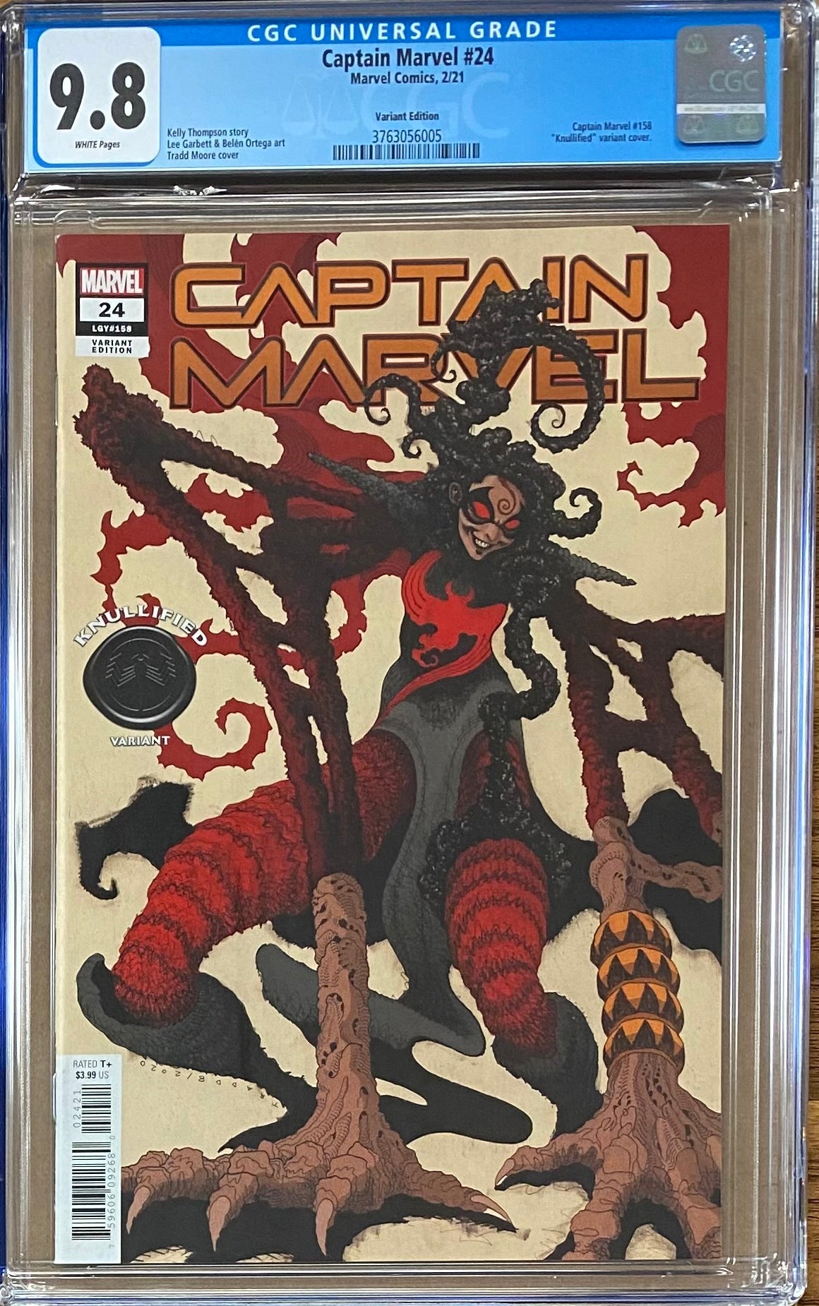 Captain Marvel #24 "Knullified" Variant CGC 9.8