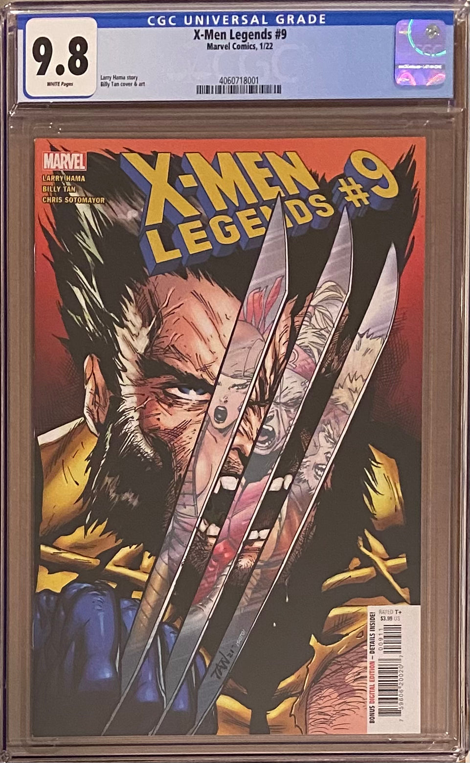 X-Men Legends #9 CGC 9.8