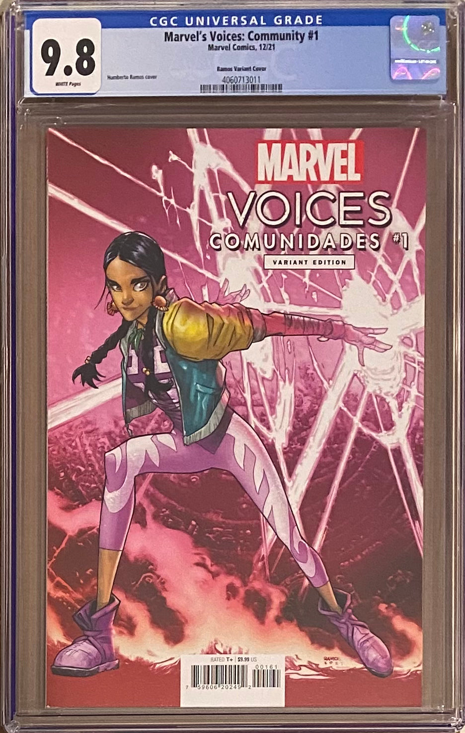Marvel Voices: Community #1 Ramos Variant CGC 9.8